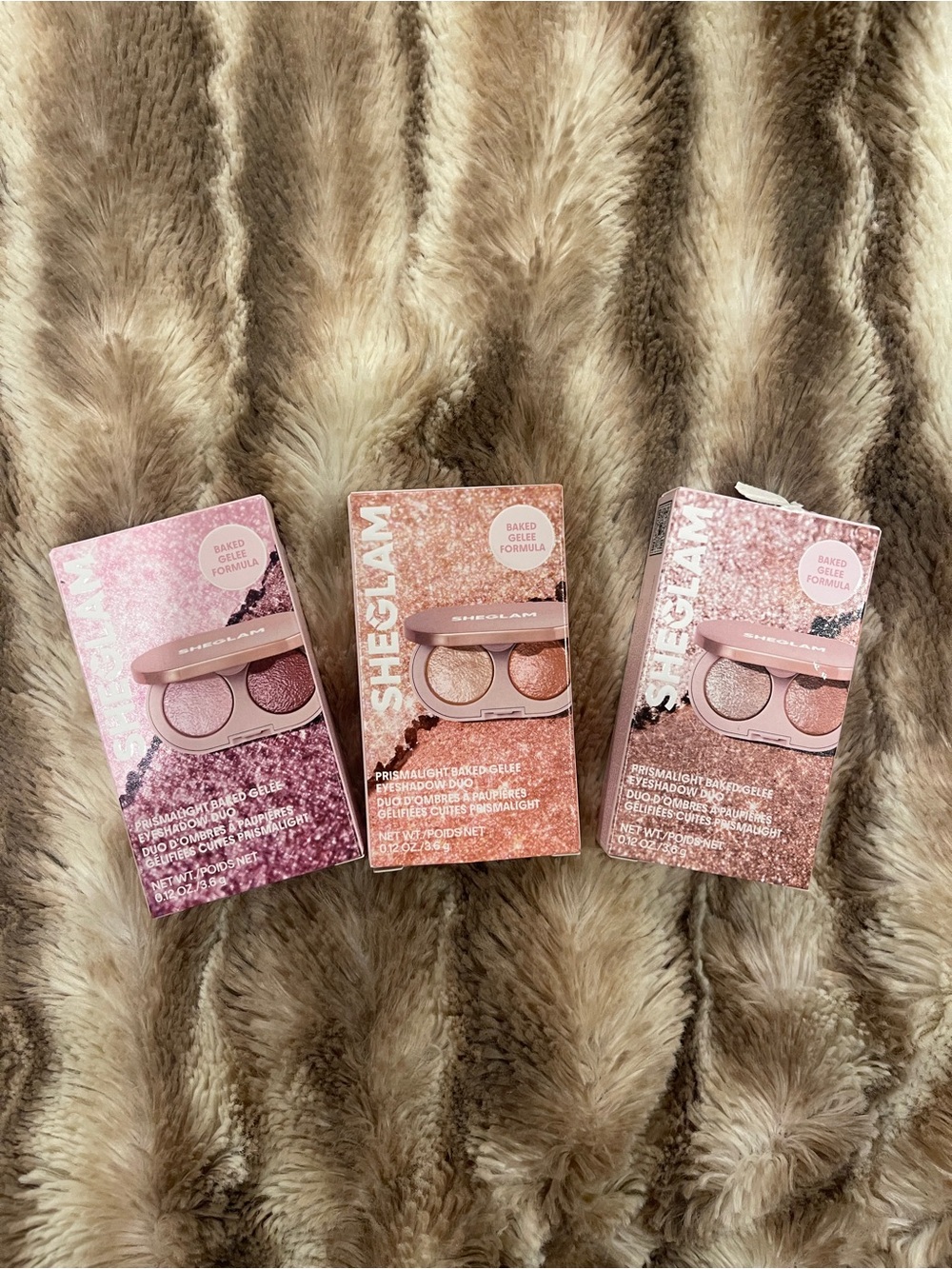 Sheglam Prismalight Baked Gelee Eyeshadow Duos Set of 3